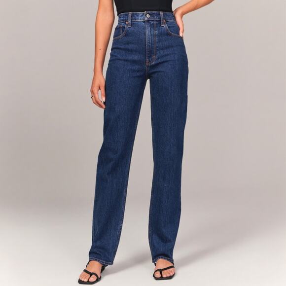 Abercrombie & Fitch Denim - Abercrombie & Fitch 90s Straight Ultra High Rise Jeans Size 29L